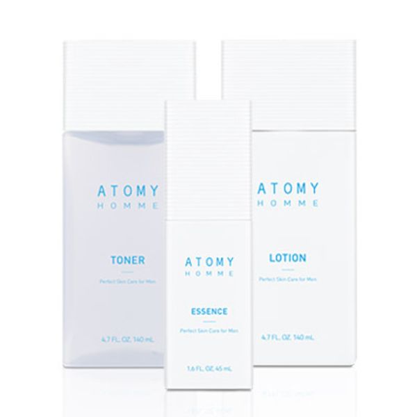 Atomy Homme Skincare Set Mens Toner Essence Lotion K-Beauty