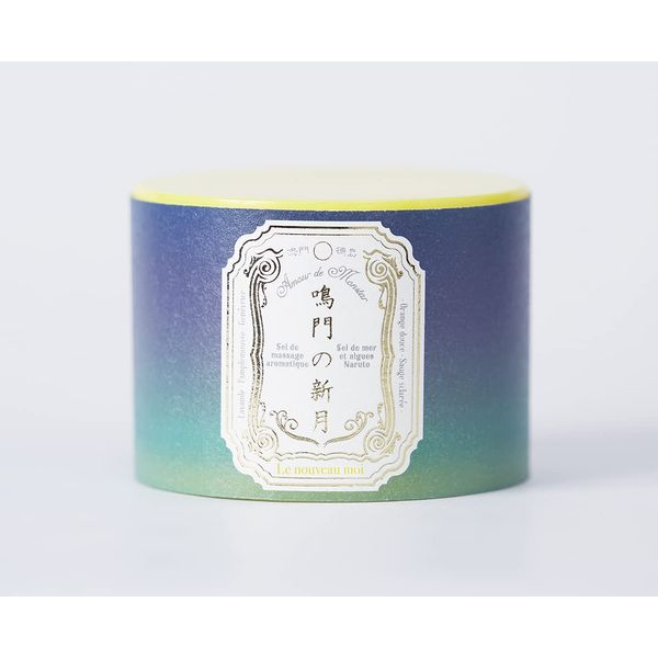 Aroma Massage Salt, Massage Salt, Naruto Shingetsu, 5.3 oz (150 g), Seaweed Ingredients from Tokushima Prefecture, Sea Salt Scrub