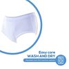 Wearever Maximum Absorbency (650ml) Men's Maximum Brief (2X, White)