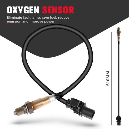QIJIAUTO Automotive O2 Oxygen Sensor Upstream fit for Hyundai Accent Veloster for Kia Rio Soul 2012 2013 2014 2015 2016 1.6L Air Fuel Ratio Sensor 234-5055