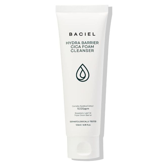 BACIEL - Hydra Barrier Cica Foam Cleanser Ι Face Wash Ι Hydrating Ι Hyaluronic Acid & Cica Ι Ceramide Ι Korean Skin Care 4.05 fl.oz.