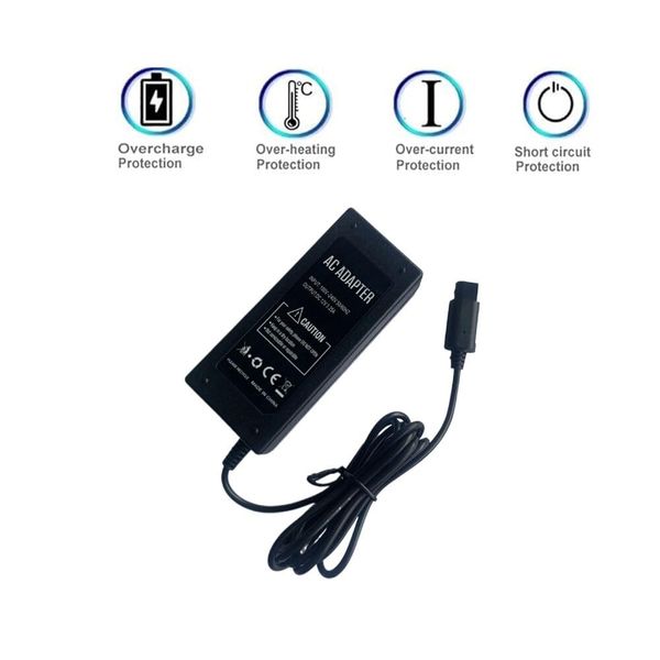 RUITROLIKER AC Power Supply Adapter Charger cable Compatible for Gamecube NGC Console UK Plug