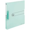 Herlitz Ring Binder, A4, 2 Rings, Filling Height 25 mm, Polypropylene Film, Transparent