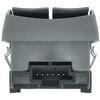 ALTBET Dual Window Switch Black Compatible with Paccar Kenworth Vehicles Replace P27-1069 P271069