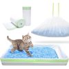 Litter Box Liners Compatible with Pet Safe Scoop Free Self-Cleaning Box 30 Count