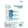 Bedside Commode Liners for Portable Toilet Chair Bucket and Bedpan | Value... 