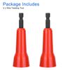2pcs Electrical Wire Twisters Tool with 1/4" Chuck Wire Twisting Tool for Drill