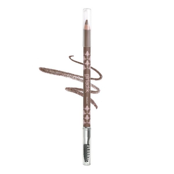 Girlactik Soft Powder Eyebrow Pencil Medium Brow