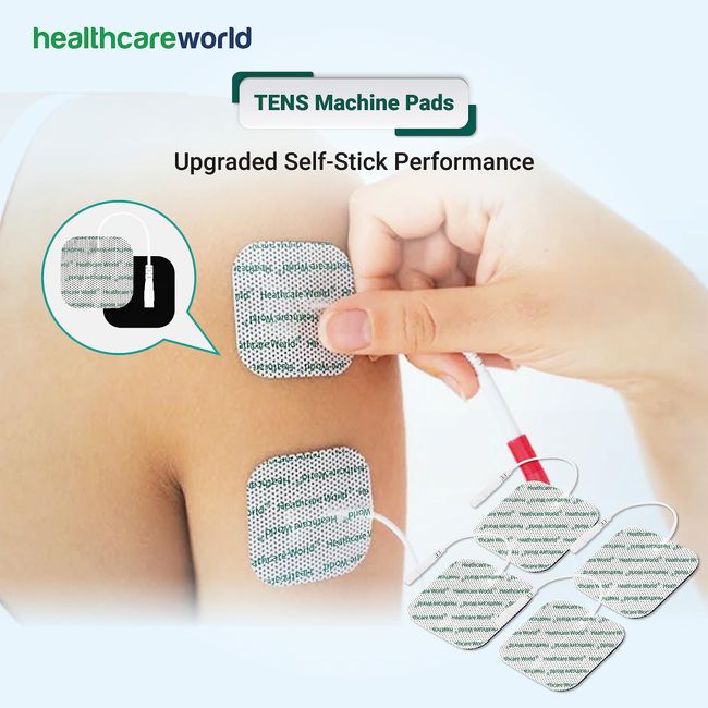 4 Round Tens Pads Self Adhesive Electrodes Healthcare World