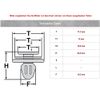 CL-0281 Cladding Clips Universal Mount with Seal Pack of 10