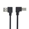 chenyang Printer Scanner Cable USB 2.0 to USB Type B Printer Scanner Cable 90 Degree Right Angled 50cm