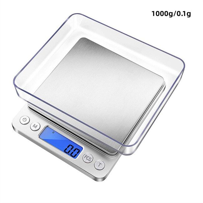 weight 1000g/0.01g Precision Electronic Balance Digital Kitchen Scale  Jewelry Weight Scale Measure Tools Grams Gold Coin LCD