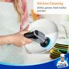 MR.SIGA Non-Scratch Pad Refills for Electric Spin Scrubber, 10 Pack