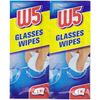 CLEANING WIPES (1 Box - 54 items) Suitable to Clean glasses, cameras, binoculars, car mirrors, helmet visors, computer screens, televisions, mobile phones iphone Android