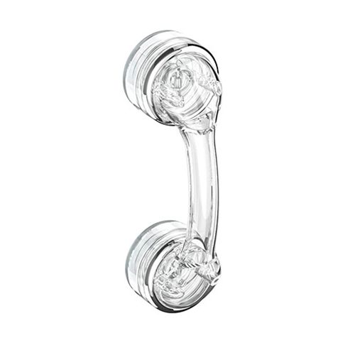 YIDELAI - Suction Cup Door Handle, Adhesive Cabinet Handle, Suitable for Kitchen Sliding Doors, Window Glass, Refrigerator Doors, cabinets, etc (Transparent Colorless)