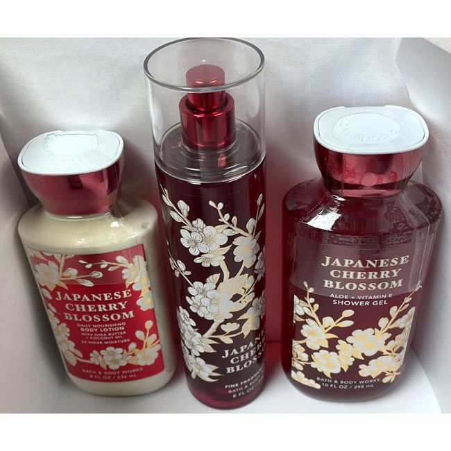 Bath & Body Works Sensual Amber - 3pc bundle - Gift Pack for Holiday -  Shower Gel 10 oz - Fine Fragrance Mist 8 oz - Body Lotion 8 oz
