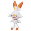 Pokémon 8" Scorbunny Plush - Sword and Shield Starter Figure - Authentic Soft Stuffed Animal Bunny Toy - Gift for Kids, Boys, Girls - 2+