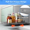 2-Tier Kitchen Cabinet Bathroom Storage Organizer Multi-Purpose Pull Out Holder