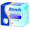 Attends Overnight Protective Underwear, X-Large 58 - 68in BG/12 #APPNT40