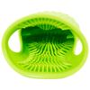 Mucky Trespaws Dual Paw Cleaner & Silicone Bathing Brush Lime