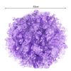 CCINEE Bomber Afro Wig, Halloween, Party, Cosplay, Costume, Halloween Costume, Katland, Afro Wig, Costume Accessory, Rainbow, Unisex (Purple)