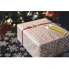 Metallic Gold Writable Rectangular Labels 7.5cm x 2.5cm Colored Stickers for Labeling 120 Pack by Royal Green