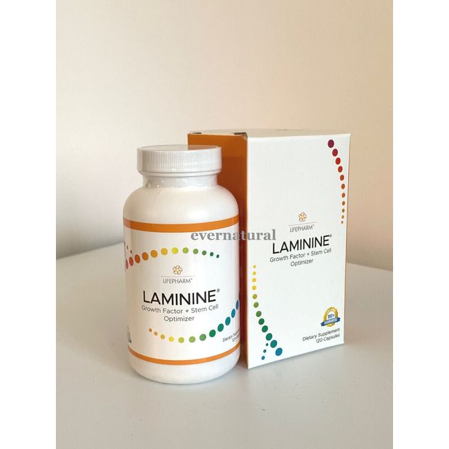 ONE BIG Eco bottle of Laminine Amino Acids 120 caps. Supplement of LifePharm.