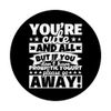 Probiotic yogurt Lover Food Funny PopSockets Swappable PopGrip