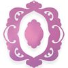 Couture Creations "Fleur-De Frame" Nesting Dies, Black