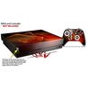 Skin Wrap Compatible with Xbox One X Console and Controller Flaming Veil