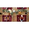 DII Basic Everyday Ribbed Tabletop 100% Cotton, Placemat Set, 13x19, BlackBerry, 6 Piece