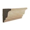 EWSC16 Solid Crown 1-3/8" High x 1" Deep Moulding. Unfinished, Red Oak, 94"