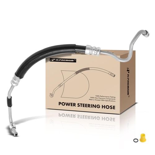 A-Premium Power Steering Hose Pressure Hose Line Assembly Compatible with Chevrolet Silverado 2500 HD Classic, 3500 Classic/3500 HD & GMC Sierra 2500 HD, Sierra 3500 HD, Pump To Hydroboost