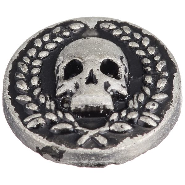 Cam-in Soft Shutter Button Release Button Creative Type / (Diameter 0.4 inches (10 mm) (Skull Stamp) CAM9111