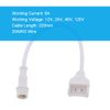 2PIN Connector Wire to IP65 Connector for 120V Dimmable LED Strip Light,