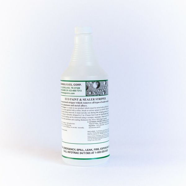 1 Quart of Eco Paint & Sealer Stripper. Environmentall