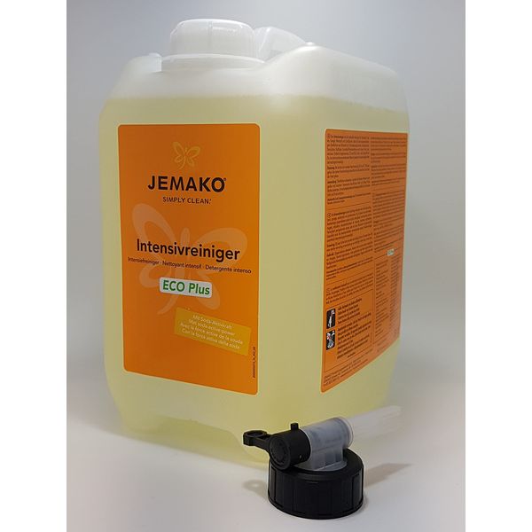 JEMAKO Intensivreiniger ECO Plus 5 l Kanister inkl. Auslaufhahn (5l, orange, ECO Plus)