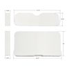 EZ-GO RXV Replacement Foam Inserts for Golf Cart Seat. Two-Piece Set