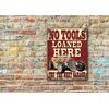 Desperate Enterprises Metal Sign, Various Colours, Small