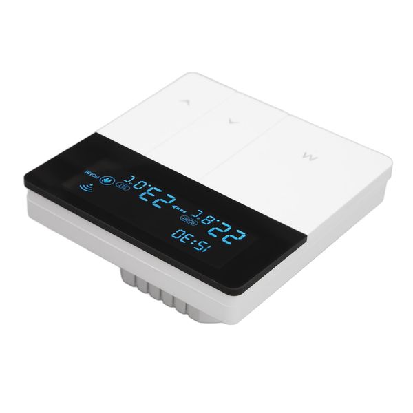 Intelligent Digital Thermostat Water Heating Wall Mounted Boiler Switch Panel LCD Display APP Control Programmable Thermostat