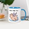 CafePress When Pigs Fly Mugs 11 oz (325 ml) Ceramic Coffee Mug