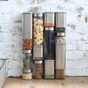 Dulton K915-1285M Cube Jar with Press Lid Medium Size Cube Jar with PRESS LID