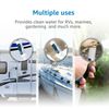 (4)AQUACREST RV Inline Water Filter,for RV and Marines,Drinking & Washing Filter