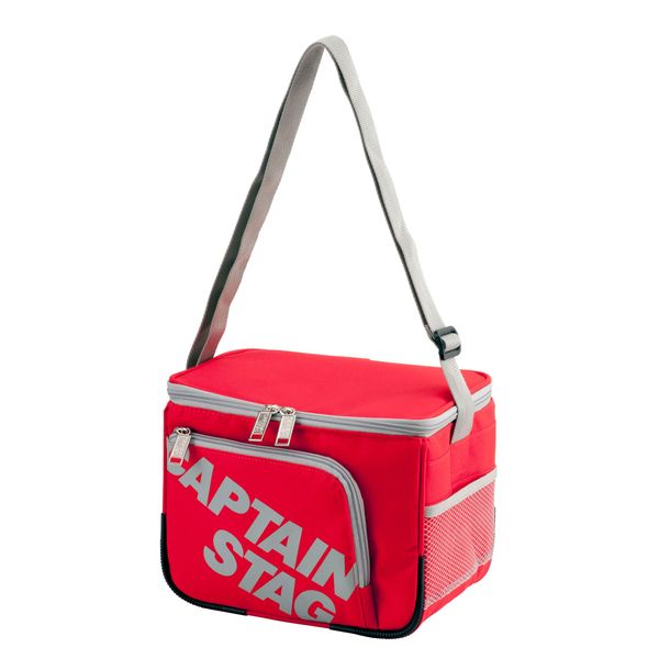 Captain Stag UE-580 Insulated Bag, Cooler Bag, Sports Cooler, 1.3 gal (5 L) Red