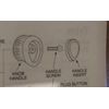 MOEN Posi-Temp Knob Handle Kit to replace Posi-Temp single-handle shower handles