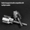 2PCS Pipe Thread Cutting Tool - Electric Drill Compatible PVC Pipe Threader Kit