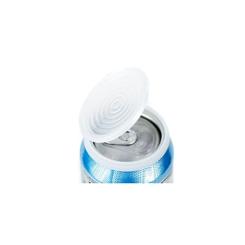 6-Pack, Clear Color, Soda or Beverage Can Lid, Cover or Protector