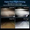 LASFIT H1 LED Headlight Bulbs Low Beam 6000K Bright White Conversion Kit 5000LM