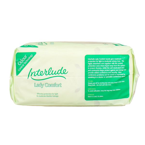 Interlude Incontinence Pads Normal PK144