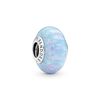 Pandora Moments Collection Sterling Silver Lab Created Opal, Sterling Silver, Opal